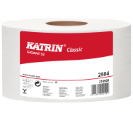 Туалетная бумага Katrin Classic Gigant S 2-х слойная, белая (1*12)